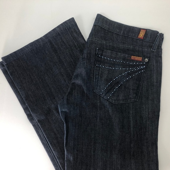 7 For All Mankind Dojo Rhinestone Jeans